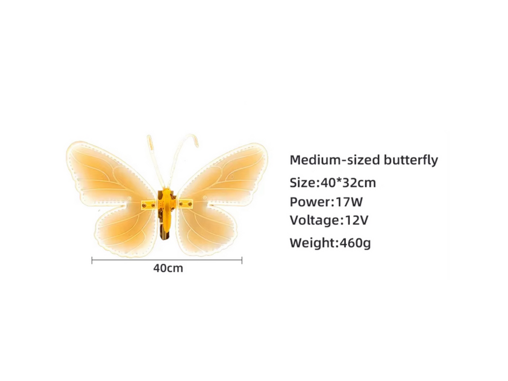 LED Outdoor Simulation Schmetterling